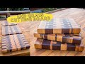 How to Make END GRAIN CUTTING BOARDS with Scrap Wood // DIY BUTCHER BLOCKS
