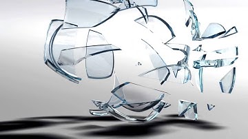 Frozen Glass Explosion