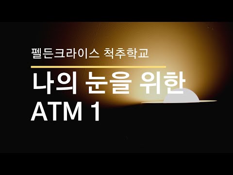 Feldenkrais 휄든크라이스 SELF ATM : 눈 건강을 위한 &rsquo;파밍&rsquo;  / 눈의 쉼을 위한 수련 / 시력회복/ 시력교정/ 이완/ 긴장완화/척추교정