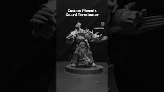 kitbashed phoenix guard terminator 4/5! #emperorschildren #warhammer40k #kitbash #warhammer