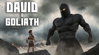 Video thumbnail of "David and Goliath (Official Lyric Video) Fearless Motivation"