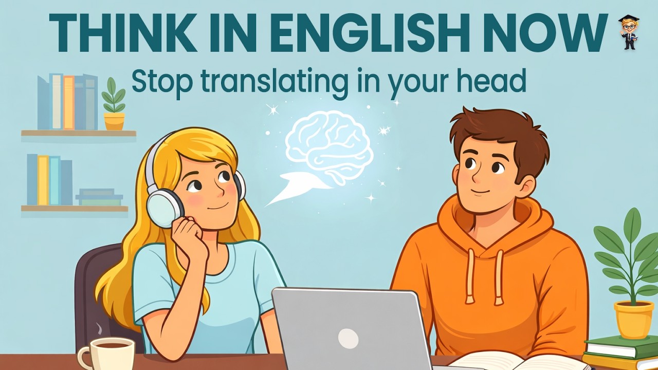 How to Think in English Directly | Stop Internal Translation | English Podcast for Beginners
