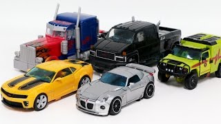 Transformers Movie Autobot Ironhide Optimus Prime Bumblebee Jazz Ratchet Vehicles Robot Car Toys