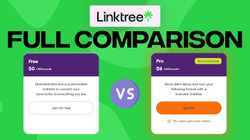 Linktree Free VS Linktree Pro (2025) Full Comparison