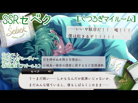 ツイステ】朝からやかましい（笑） SSRセベク［くつろぎマイルーム