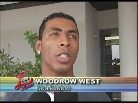 West leaves to play football in Honduras newspaper mockup