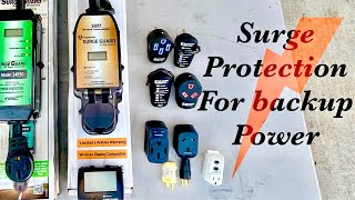 Surge Guard Protection for Home and RV Backup Power
