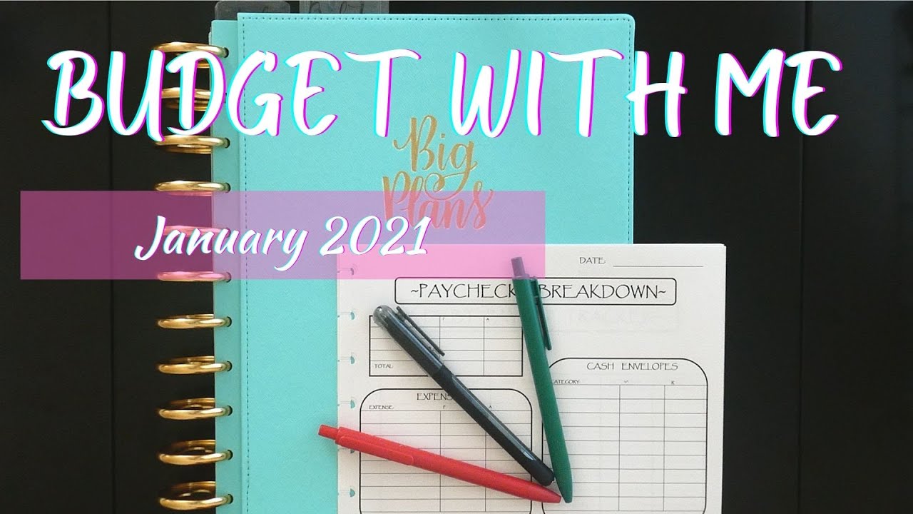 Budget With Me January 2021 Paycheck 1| Savings Challenge Update | Zero Based Budgeting