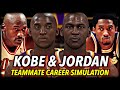 What If Kobe Bryant & Michael Jordan Were On The SAME TEAM? | NBA 2K20 Teammates Career Simulation