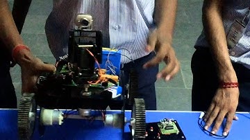 WAR FIELD SPYING ROBOT WITH NIGHT VISION WIRELESS CAMERA