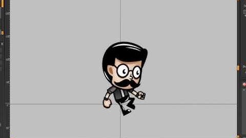 2d Free Game Asset  character | mustached old man sprites with spriter pro