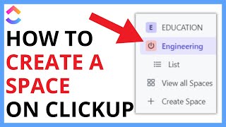 How to Create a Space on ClickUp [QUICK GUIDE]