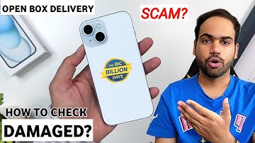 How to check iPhone in Open Box Delivery from Flipkart? Sale unit iPhone is Refurbished or Damaged?