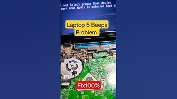 Laptop 5 Beeps Problem Solve 100% | Laptop Beeps#macnitesh#2023shorts