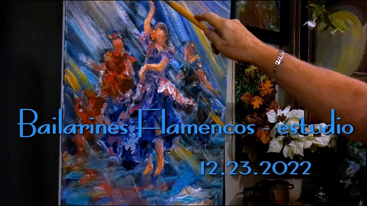 Bailarines Flamencos  -  estudio  -  12 .23. 2022