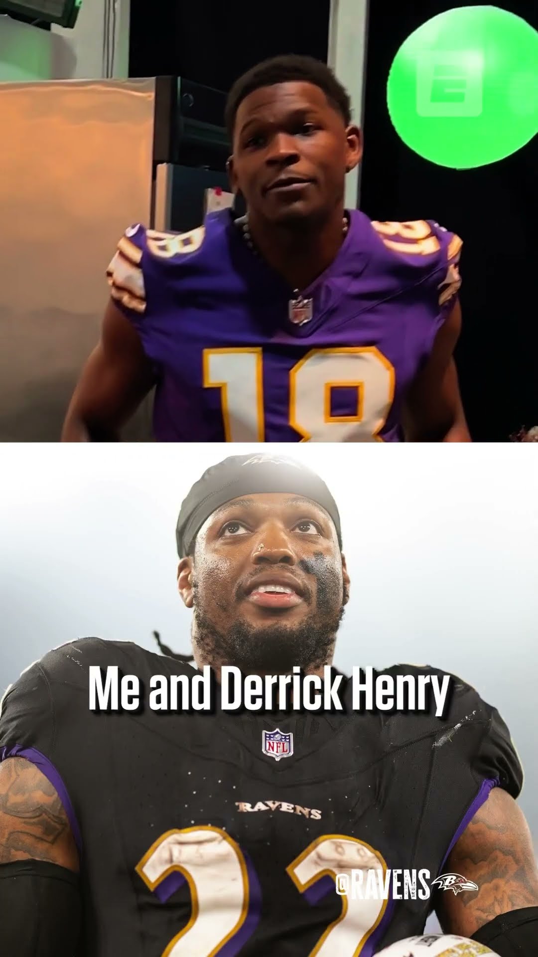 Anthony Edwards vs. Derrick Henry ??? #shorts #nflplayervsnba