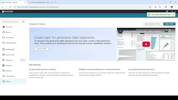 Reimagining Analytics with Generative BI in Amazon QuickSight