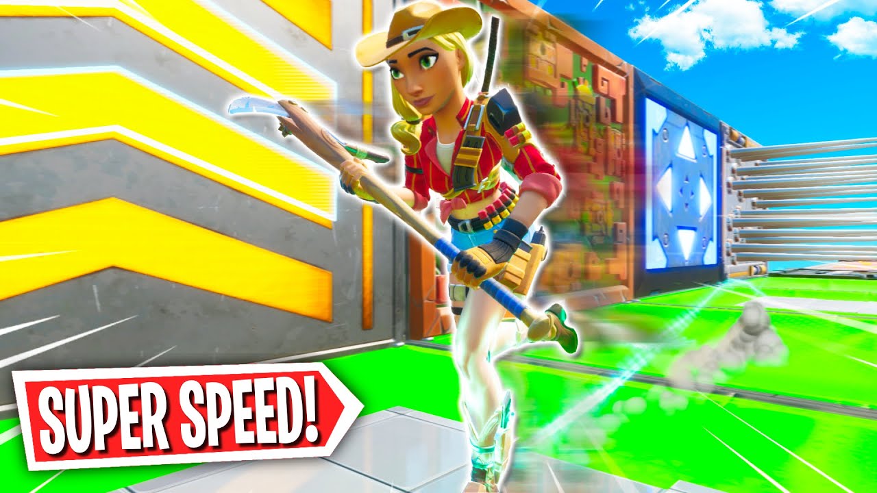 SPEED RUN - Fortnite Creative Map Code - Dropnite