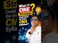 What If ONE Strategy Could Teach the Entire CMA Syllabus? | CA Satish Jalan | SJC