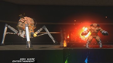 Doom Project Brutality Spider Mastermind VS Cyber Demon