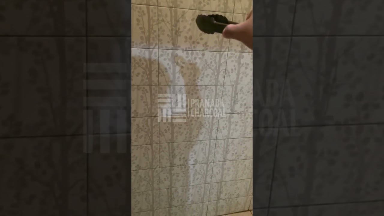 Drop test Briquette charcoal 