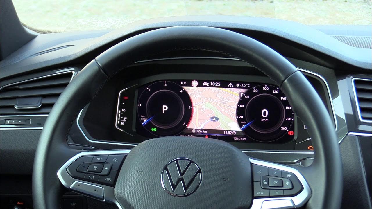 New 2021 Volkswagen Tiguan Virtual cockpit YouTube