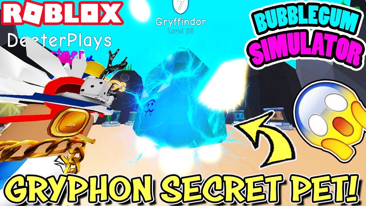 the-gryphon-secret-pet-in-bubblegum-simulator-is-awesome-roblox-youtube