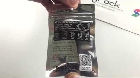 MPK OTG FIVE microSD reader iUSB reader white (www.memorypack.com.tw/px/px.html)