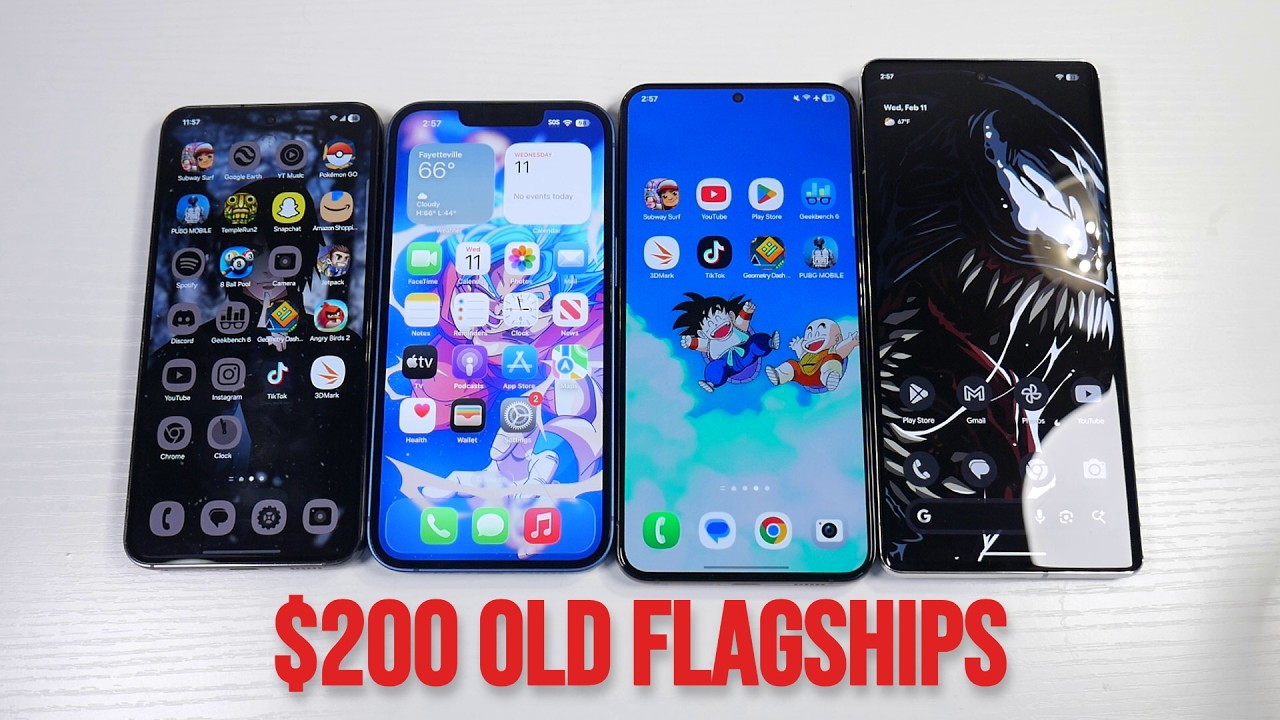 Best $200 Old Flagship Phones To Buy In 2026! Which Should You Buy ...