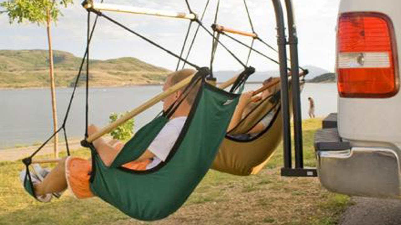 Hammaka A Trailer Hitch Dual Hammock Chair Set Youtube