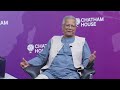 In conversation with HE Professor Muhammad Yunus, Chief Advisor of Bangladesh