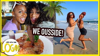 WE OUSSIDE 🌴 Girls Trip to California + Double Date in Chicago! ▸ Life With the Logans - S8 EP8