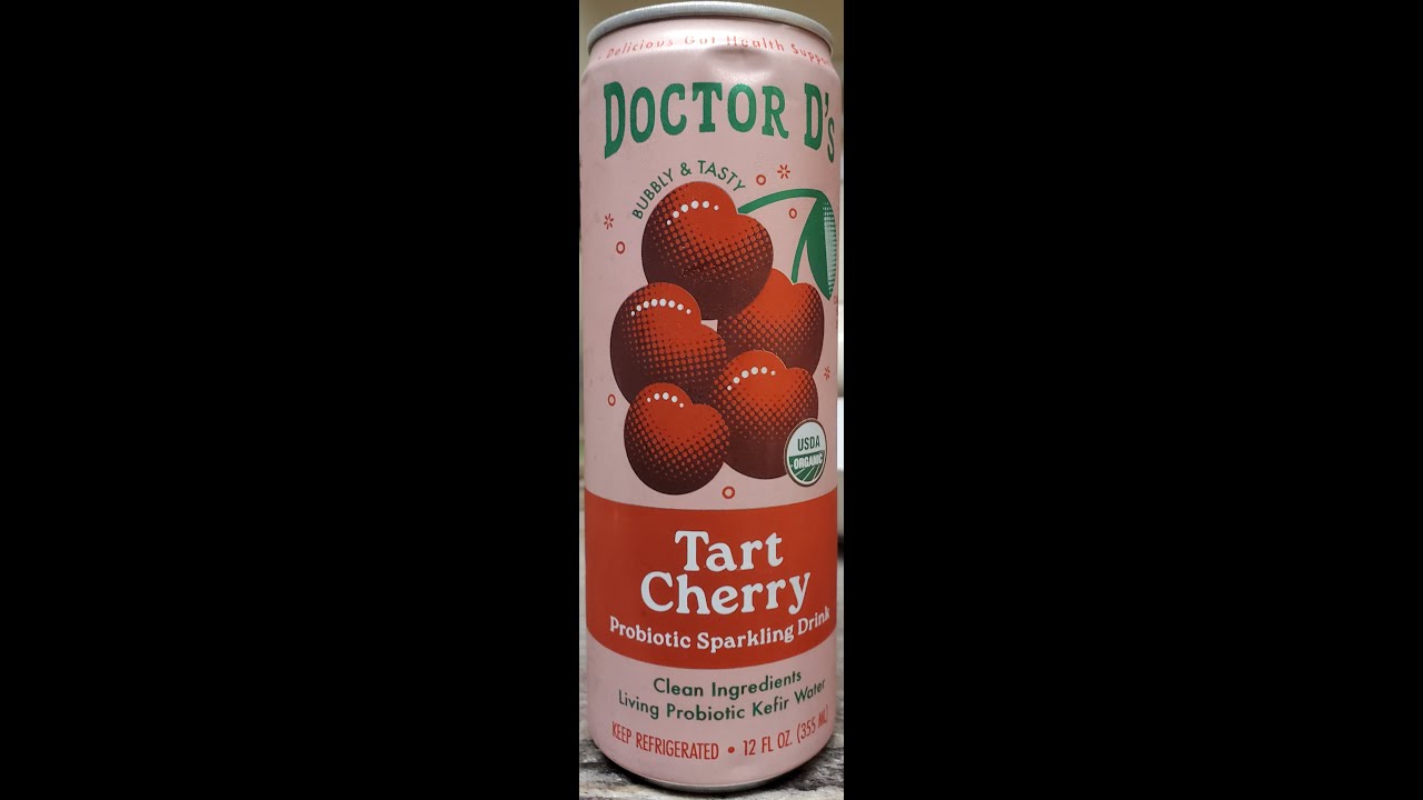 Doctor D's Organic Ginger Brew Sparkling Probiotic Drink Review
