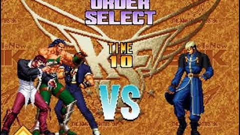 [The King of Fighters 96]vs Chizuru, Goenitz(Lv.8)