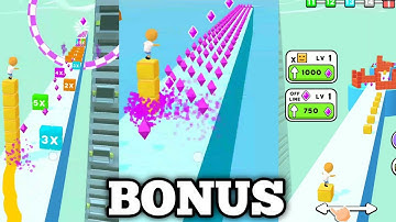 CUBE SURFER - AKHIRNYA DAPET BONUS | GAMEPLAY