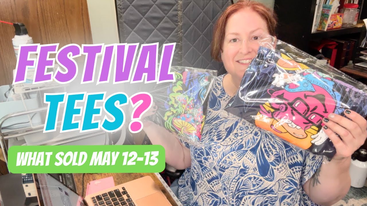 MUSIC FESTIVAL SEASON! ARE THESE SHIRTS FOR EDC IN VEGAS? WHAT SOLD ON EBAY, DEPOP, POSH, MERCARI