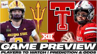 Information #10 Texas Tech Football Game Preview: vs. Arizona State | Score Prediction & Odds Guide