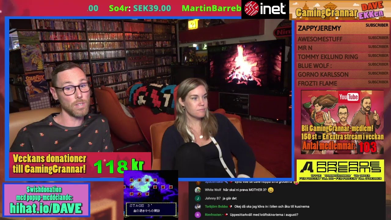 GamingGrannar Livestream: DAVE & EKKen fortsätter med Castlevania Rondo of Blood