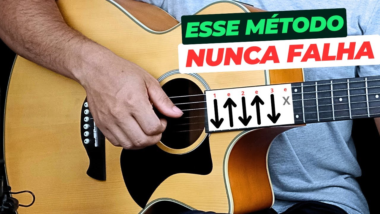 Passo a passo INFALÍVEL para aprender todos os ritmos no violão em POUCO TEMPO | aula de violão