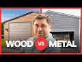 Should you build a wood or metal garage