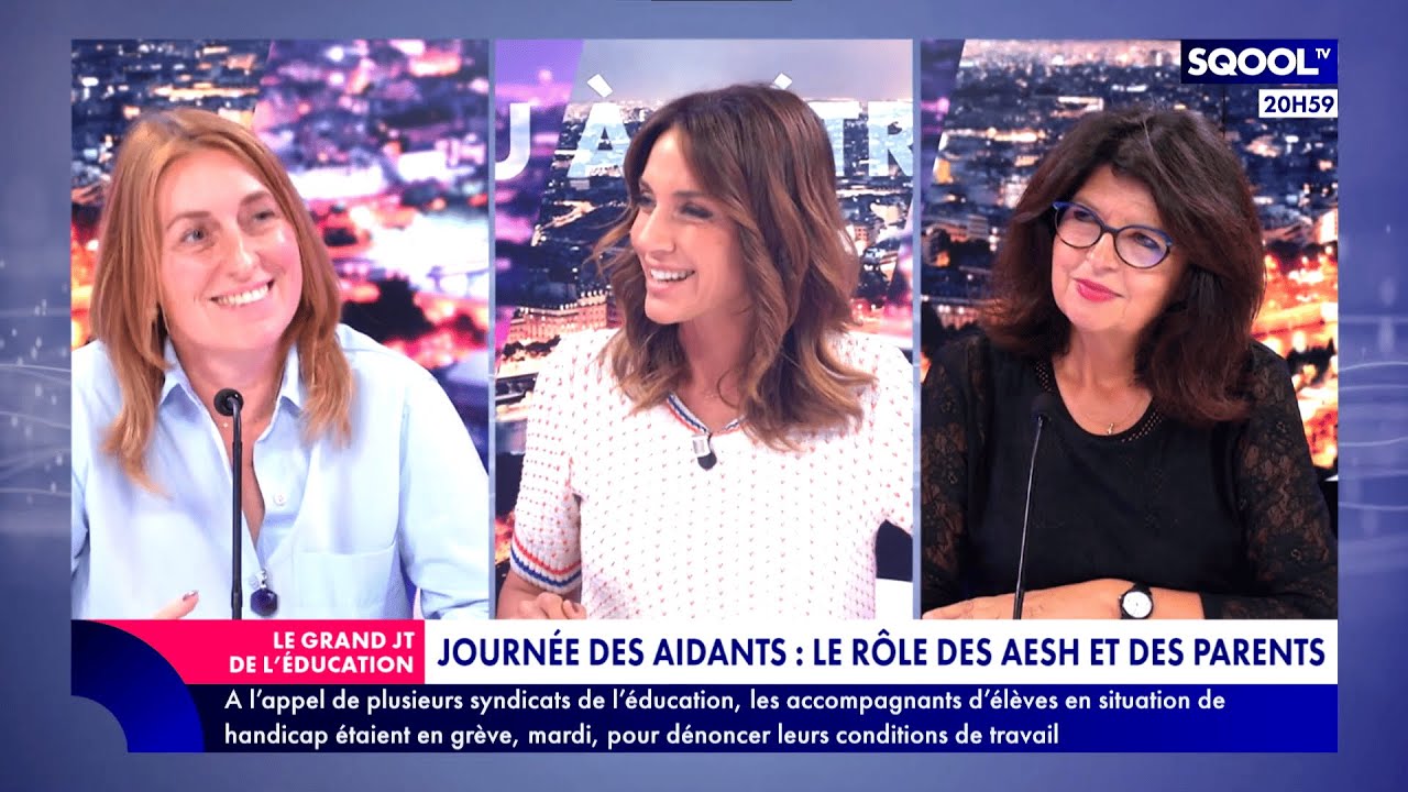 Le Grand JT de l'Éducation (06/10/2023) - Journée des aidants : le rôle des AESH et des parents