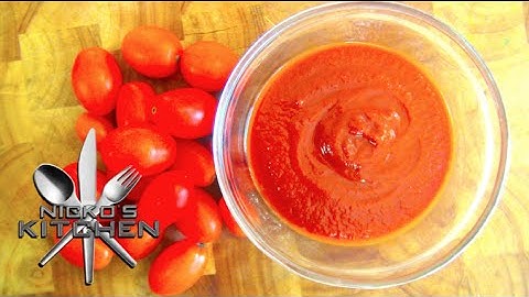 How to make Tomato Ketchup - Video Recipe