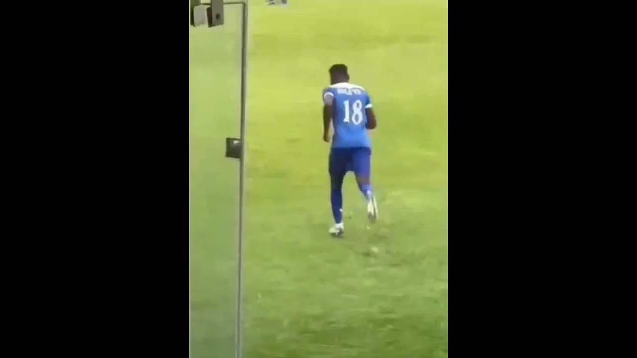 Sunday Faleye making his second debut for Shooting Stars Sport Club of ibadan.