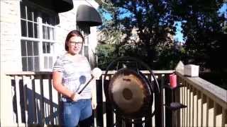 Leah Oflynn Gongs For Mike Chumley At Itinvolve