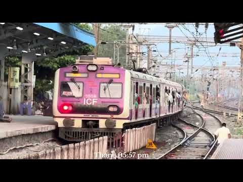 NON-STOP MUMBAI LOCAL TRAIN ACTION | Tricolour WAP-7, Rajdhani, AC Duronto & Deccan Queen