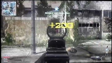 MW3 - gold G36c M.O.A.B