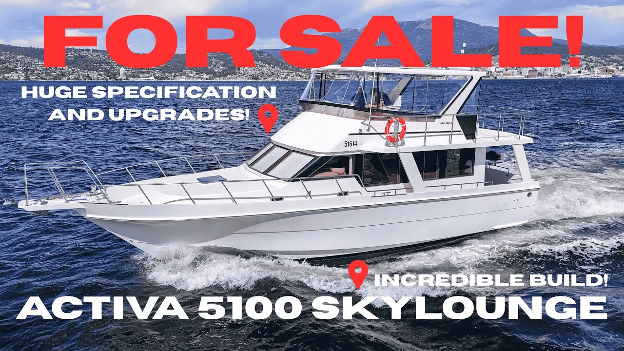 ДЛЯ ПРОДАЖИ! ACTIVA 5100 SKYLOUNGE Моторный круизер 