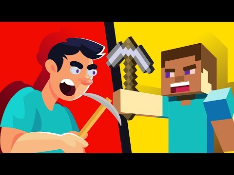 you-vs-minecraft-steve---who-would-win-||-funny-animation