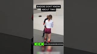 This BADDIE Didn't Know About Rampages MANAGER TIKKI #rampage #tikki #elbow #shorts