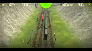 симулятор электрички на андроид грузоперевозки и красный поезд screenshot 5